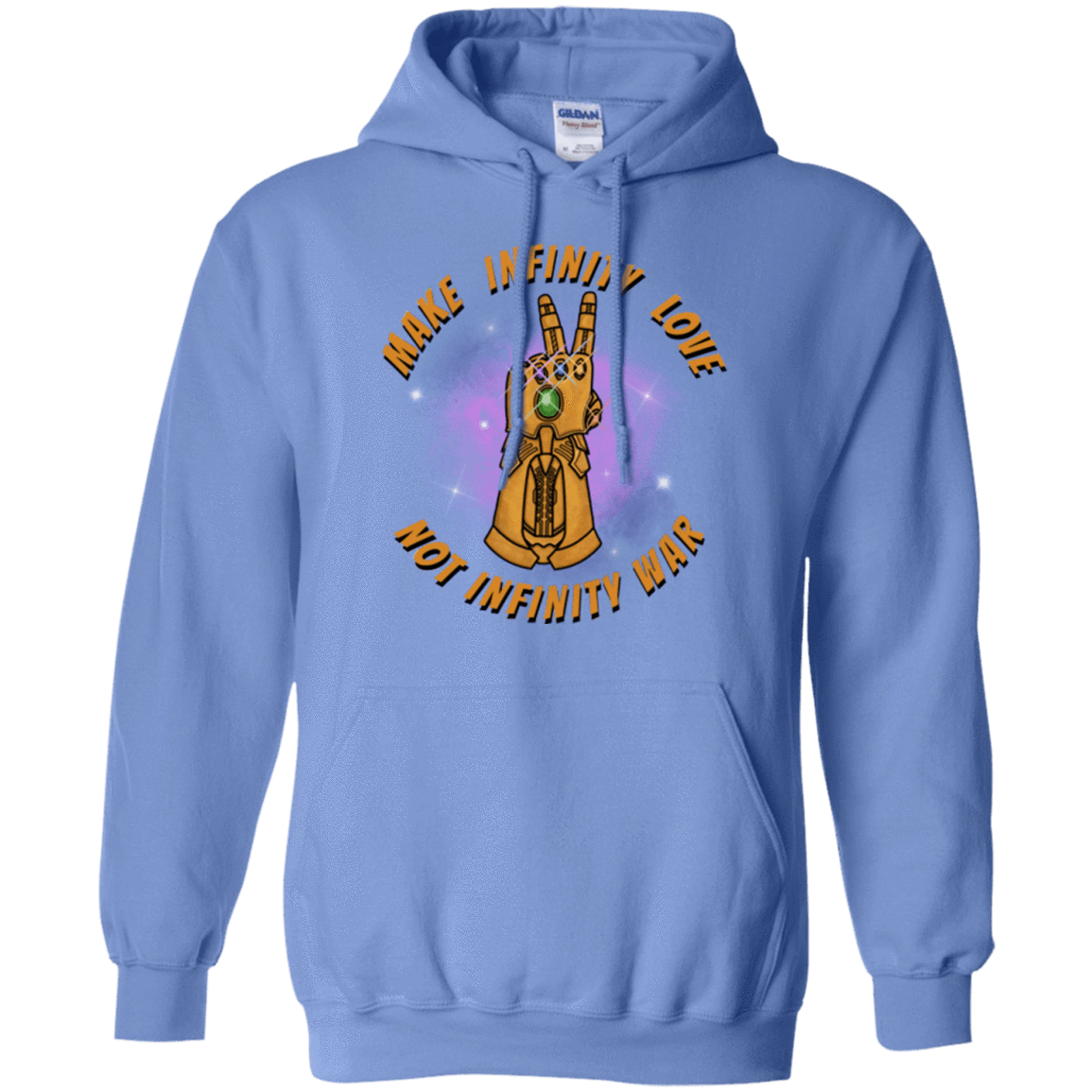 Sweatshirts Carolina Blue / S Infinity Peace Pullover Hoodie