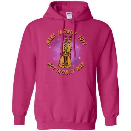Sweatshirts Heliconia / S Infinity Peace Pullover Hoodie