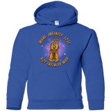 Sweatshirts Royal / YS Infinity Peace Youth Hoodie