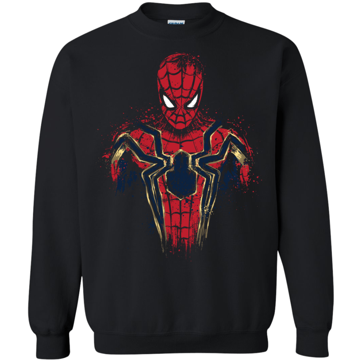 Sweatshirts Black / S Infinity Spider Crewneck Sweatshirt