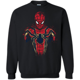 Sweatshirts Black / S Infinity Spider Crewneck Sweatshirt
