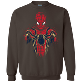 Sweatshirts Dark Chocolate / S Infinity Spider Crewneck Sweatshirt