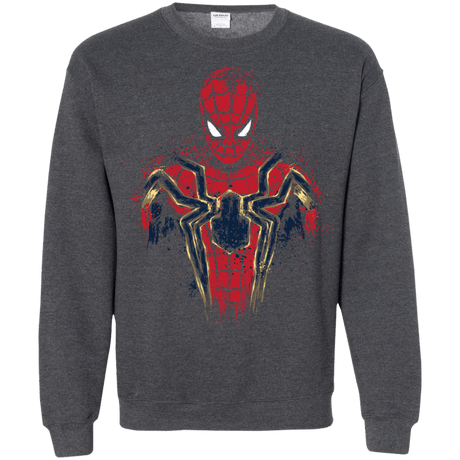 Sweatshirts Dark Heather / S Infinity Spider Crewneck Sweatshirt