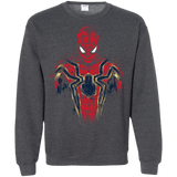 Sweatshirts Dark Heather / S Infinity Spider Crewneck Sweatshirt