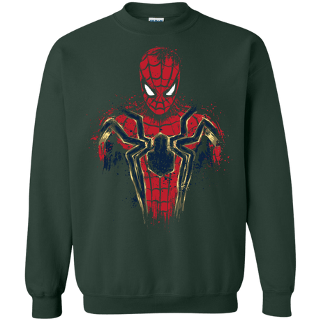 Sweatshirts Forest Green / S Infinity Spider Crewneck Sweatshirt