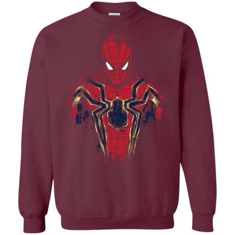 Sweatshirts Maroon / S Infinity Spider Crewneck Sweatshirt