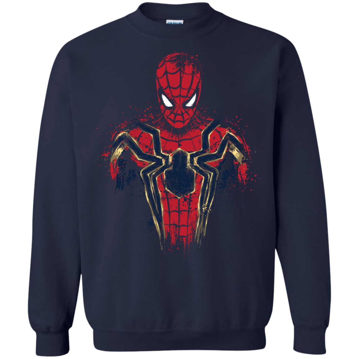 Sweatshirts Navy / S Infinity Spider Crewneck Sweatshirt