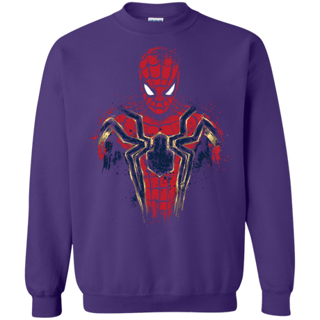 Sweatshirts Purple / S Infinity Spider Crewneck Sweatshirt