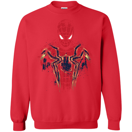 Sweatshirts Red / S Infinity Spider Crewneck Sweatshirt