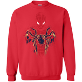 Sweatshirts Red / S Infinity Spider Crewneck Sweatshirt