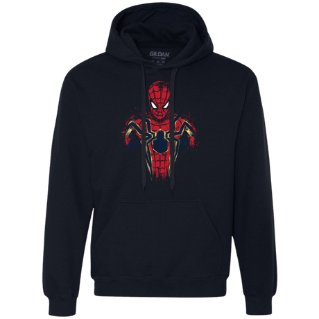 Sweatshirts Navy / S Infinity Spider Premium Fleece Hoodie