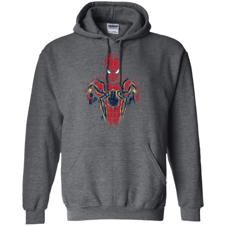 Sweatshirts Dark Heather / S Infinity Spider Pullover Hoodie