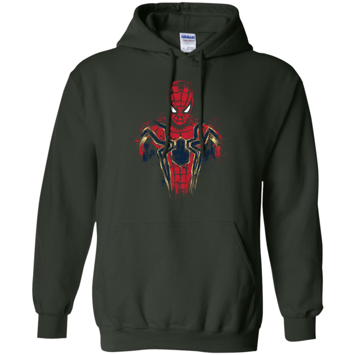 Sweatshirts Forest Green / S Infinity Spider Pullover Hoodie