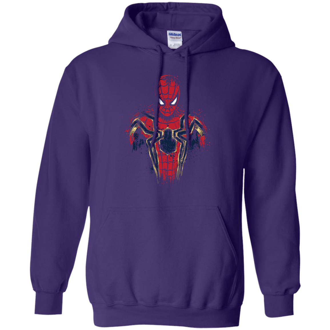 Sweatshirts Purple / S Infinity Spider Pullover Hoodie