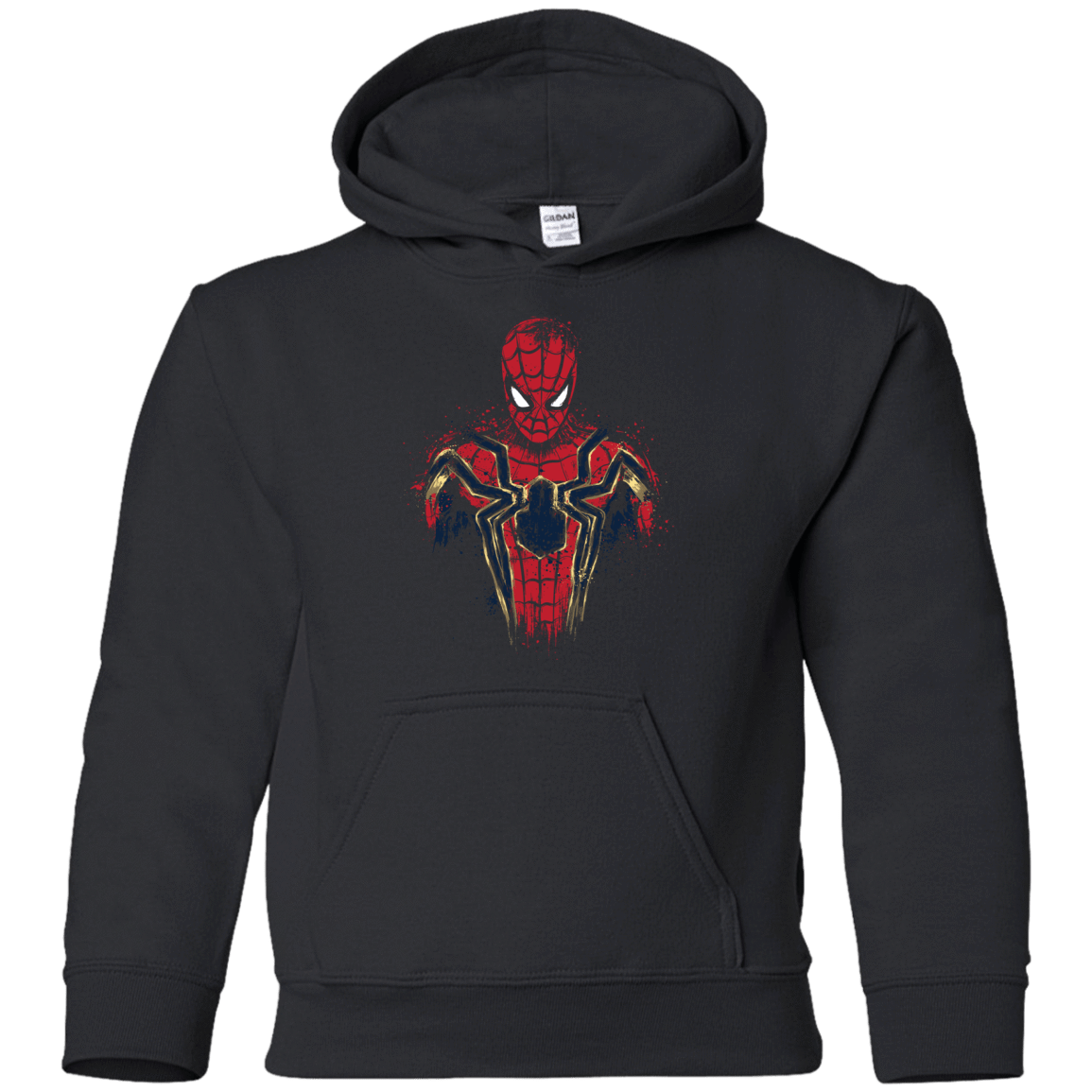 Sweatshirts Black / YS Infinity Spider Youth Hoodie