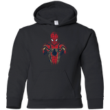 Sweatshirts Black / YS Infinity Spider Youth Hoodie