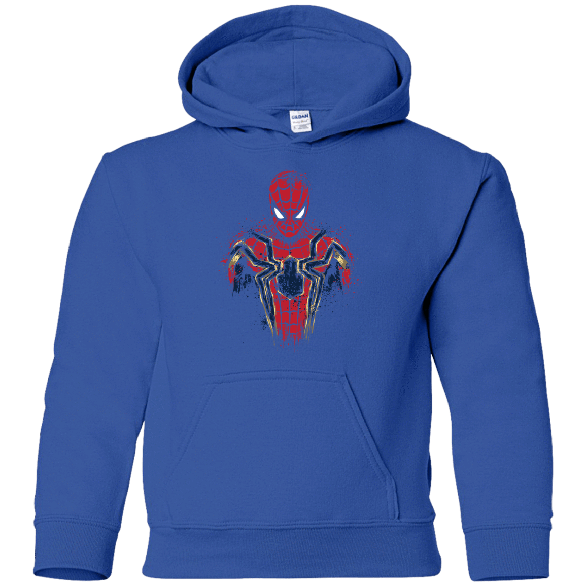 Sweatshirts Royal / YS Infinity Spider Youth Hoodie