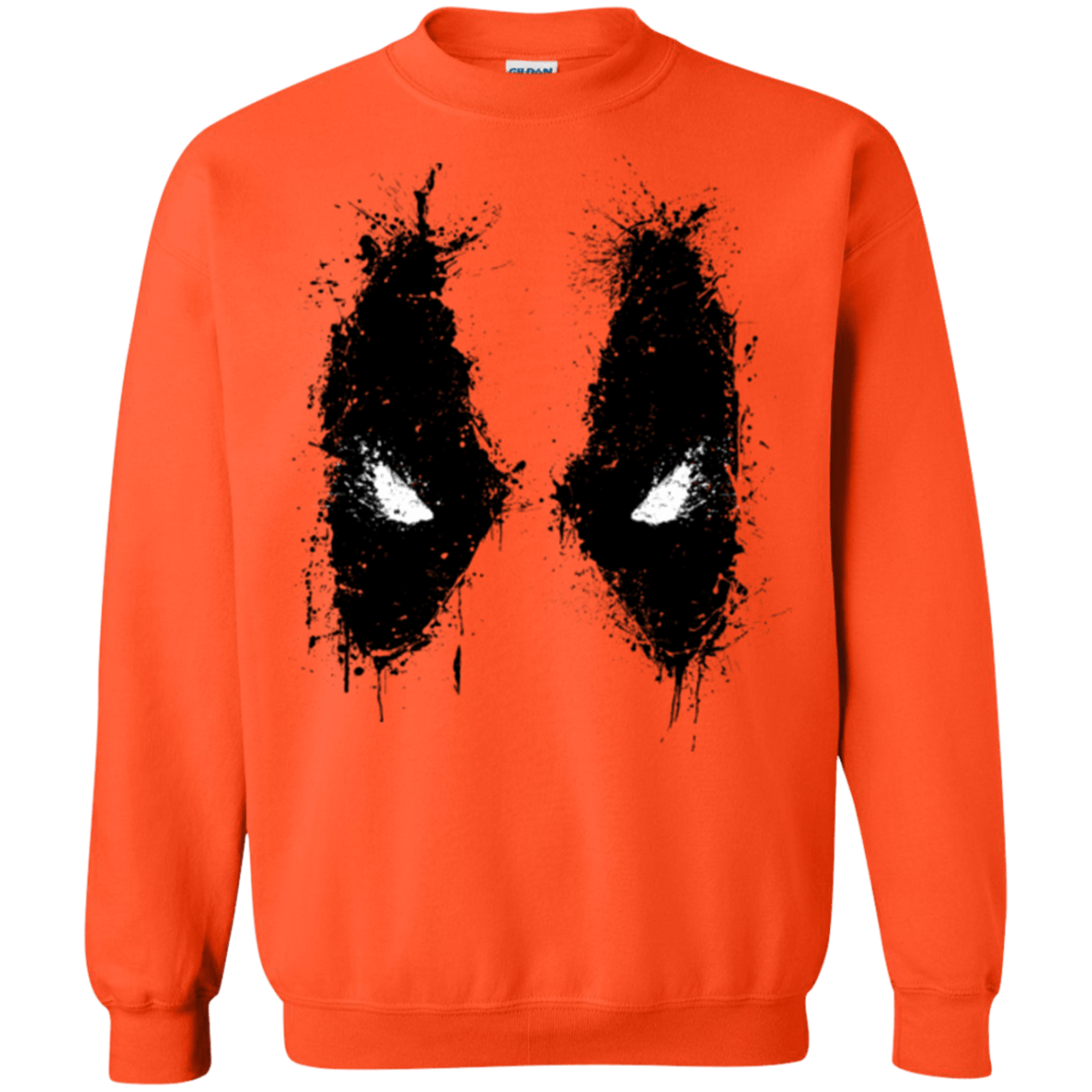 Sweatshirts Orange / Small Ink Badass Crewneck Sweatshirt