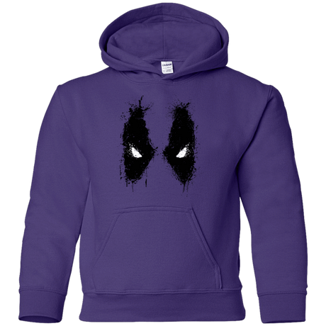 Sweatshirts Purple / YS Ink Badass Youth Hoodie