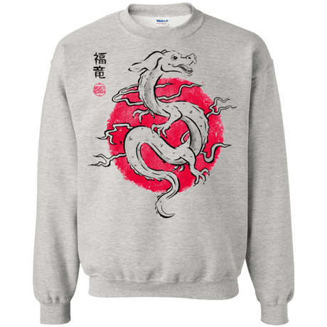 Sweatshirts Ash / Small Ink Fukuryu Crewneck Sweatshirt