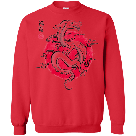 Sweatshirts Red / Small Ink Fukuryu Crewneck Sweatshirt