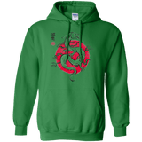 Sweatshirts Irish Green / Small Ink Fukuryu Pullover Hoodie