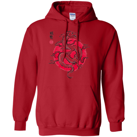 Sweatshirts Red / Small Ink Fukuryu Pullover Hoodie