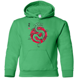 Sweatshirts Irish Green / YS Ink Fukuryu Youth Hoodie
