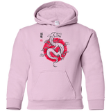 Sweatshirts Light Pink / YS Ink Fukuryu Youth Hoodie