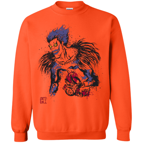 Sweatshirts Orange / Small Ink-Ryuk Crewneck Sweatshirt