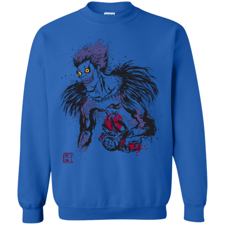 Sweatshirts Royal / Small Ink-Ryuk Crewneck Sweatshirt