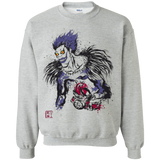 Sweatshirts Sport Grey / Small Ink-Ryuk Crewneck Sweatshirt