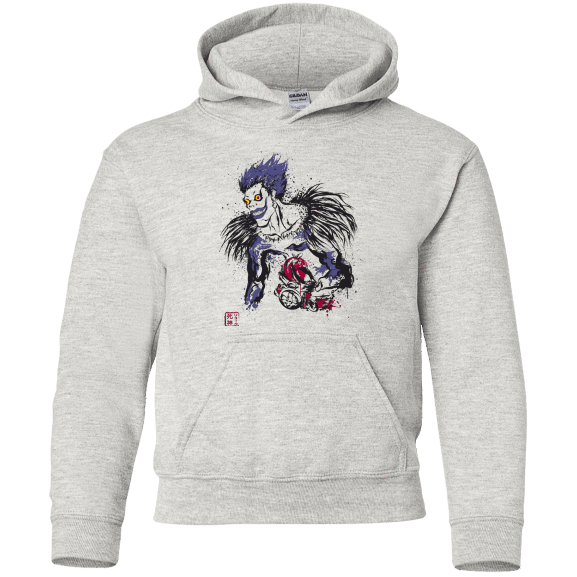 Sweatshirts Ash / YS Ink-Ryuk Youth Hoodie