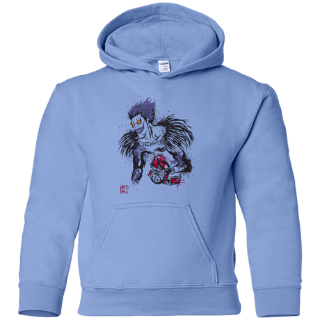 Sweatshirts Carolina Blue / YS Ink-Ryuk Youth Hoodie