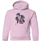 Sweatshirts Light Pink / YS Ink-Ryuk Youth Hoodie
