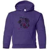 Sweatshirts Purple / YS Ink-Ryuk Youth Hoodie