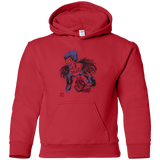 Sweatshirts Red / YS Ink-Ryuk Youth Hoodie