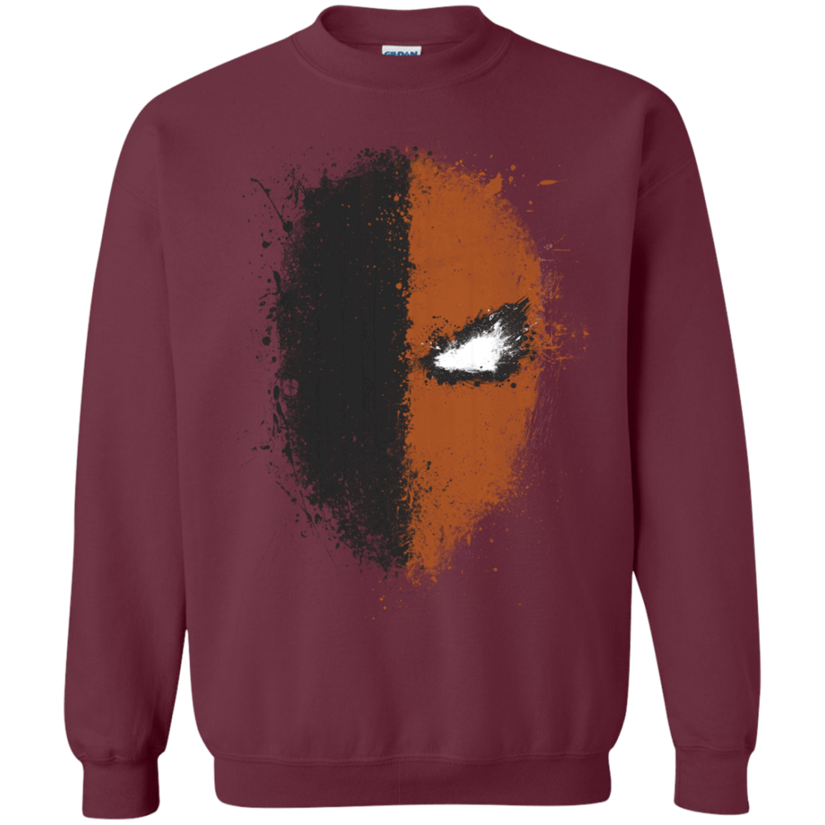 Sweatshirts Maroon / S Ink Stroke Crewneck Sweatshirt
