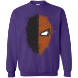 Sweatshirts Purple / S Ink Stroke Crewneck Sweatshirt