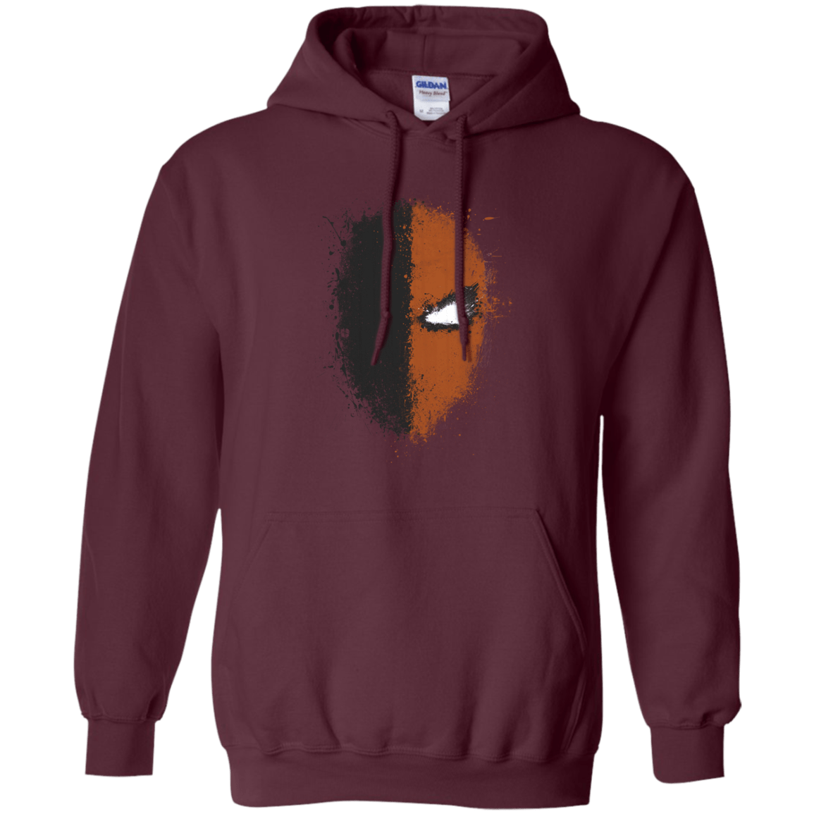 Sweatshirts Maroon / S Ink Stroke Pullover Hoodie