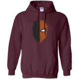 Sweatshirts Maroon / S Ink Stroke Pullover Hoodie