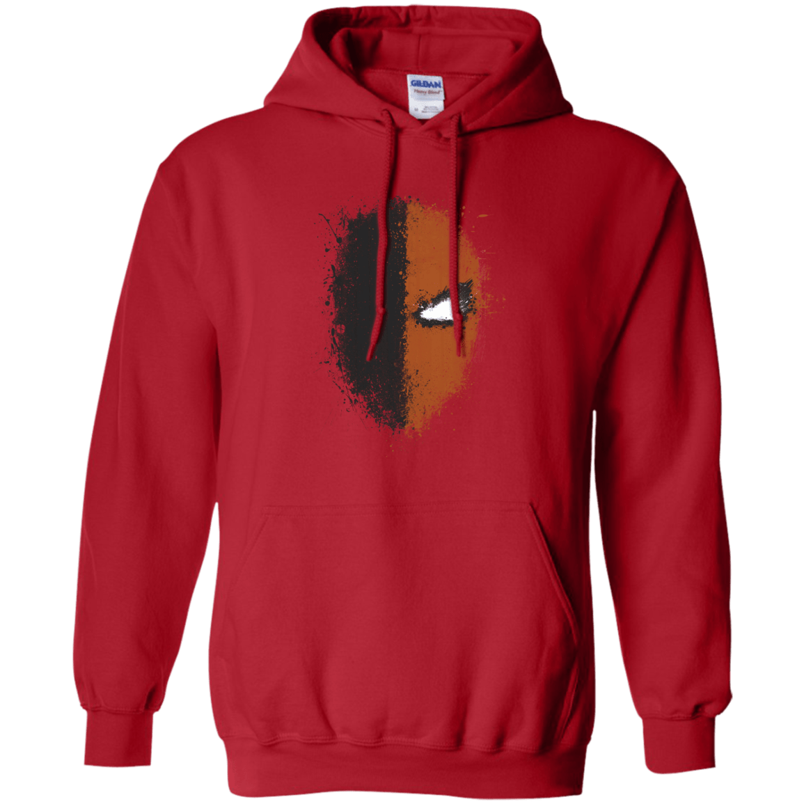 Sweatshirts Red / S Ink Stroke Pullover Hoodie
