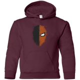 Sweatshirts Maroon / YS Ink Stroke Youth Hoodie