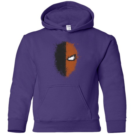 Sweatshirts Purple / YS Ink Stroke Youth Hoodie