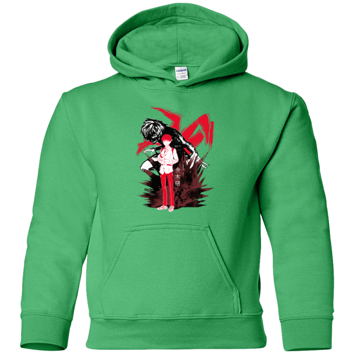 Sweatshirts Irish Green / YS Inner Ghoul Youth Hoodie