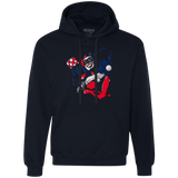 Sweatshirts Navy / Small Insane Queen Premium Fleece Hoodie