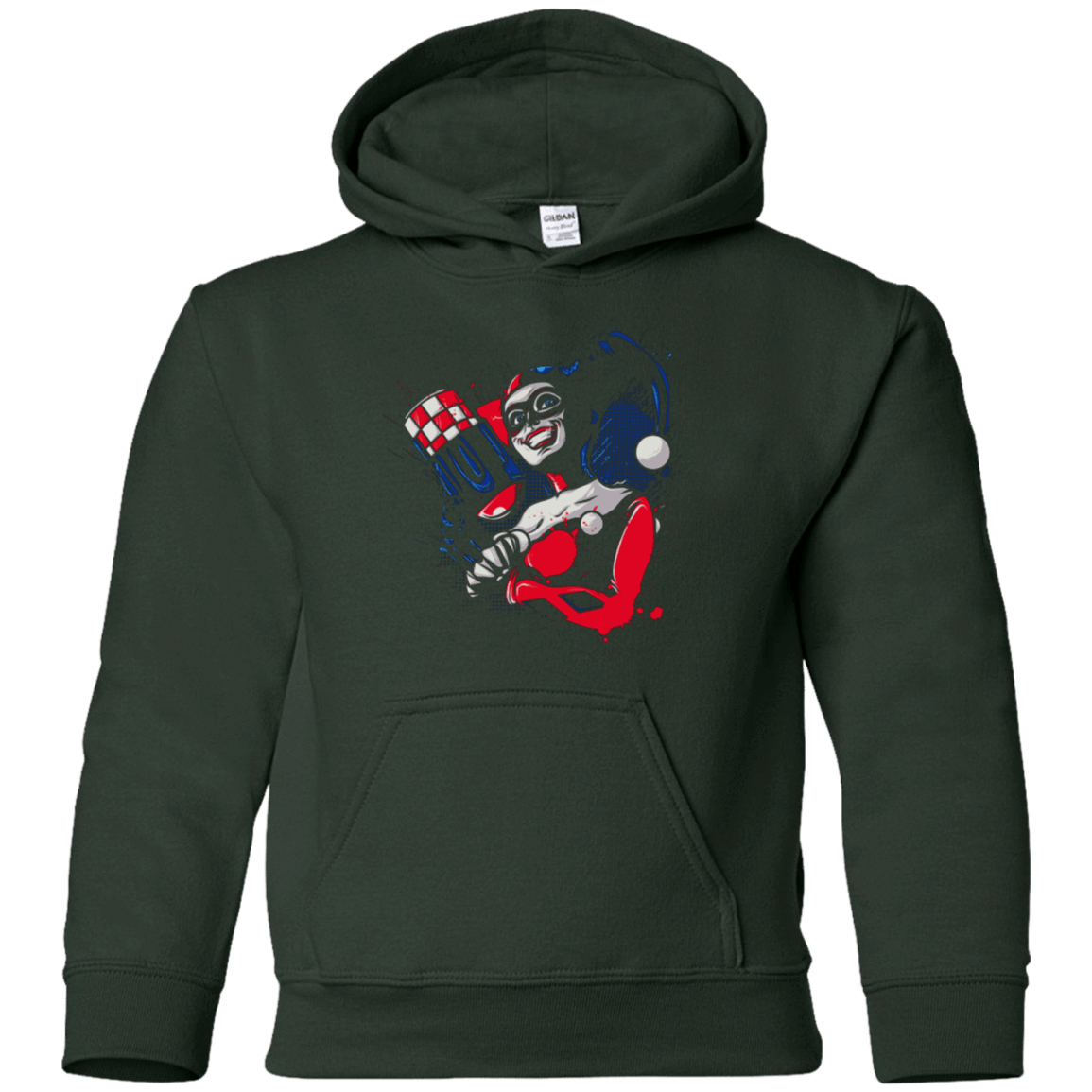 Sweatshirts Forest Green / YS Insane Queen Youth Hoodie