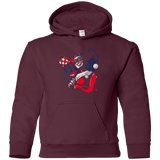 Sweatshirts Maroon / YS Insane Queen Youth Hoodie