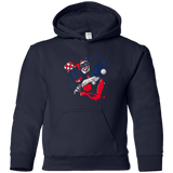 Sweatshirts Navy / YS Insane Queen Youth Hoodie