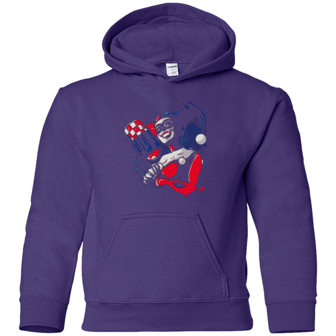 Sweatshirts Purple / YS Insane Queen Youth Hoodie